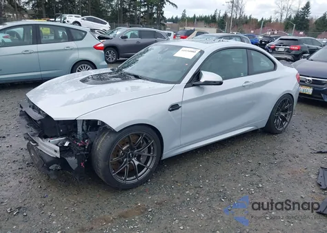 2019 BMW M2 Competition from USA, damaged, VIN WBS2U7C59K7D09484